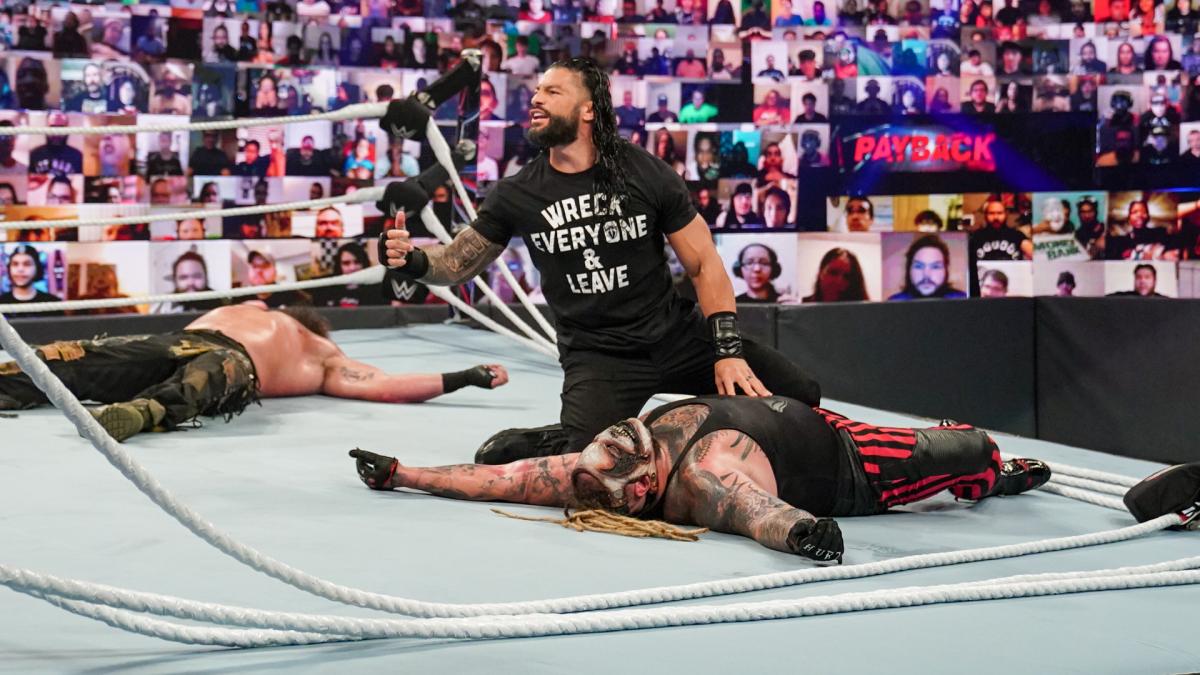 Braun Strowman, Roman Reigns & Bray Wyatt