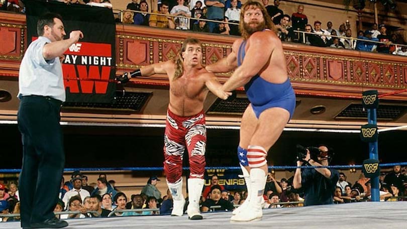 Shawn Michaels vs. „Hacksaw“ Jim Duggan