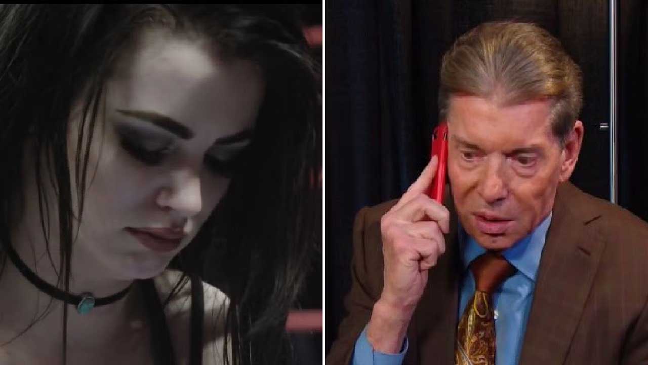 Paige & Vince McMahon