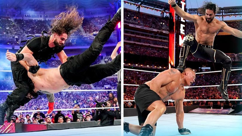 Seth Rollins, Roman Reigns & Brock Lesnar