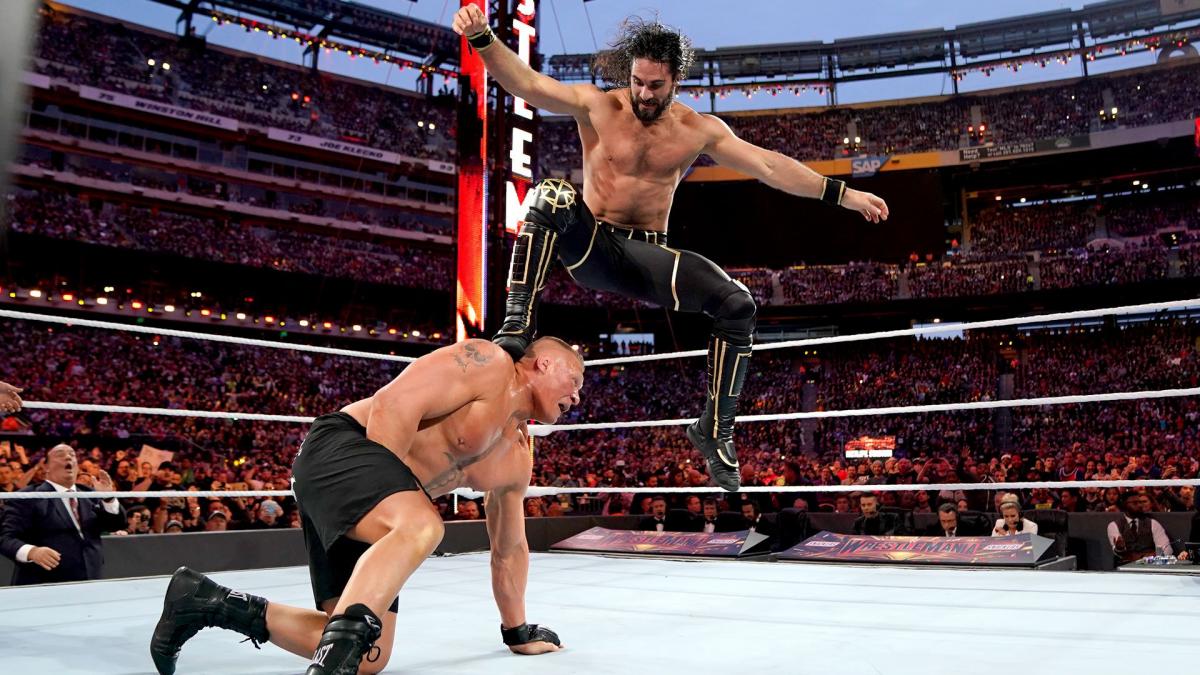 Brock Lesnar vs. Seth Rollins