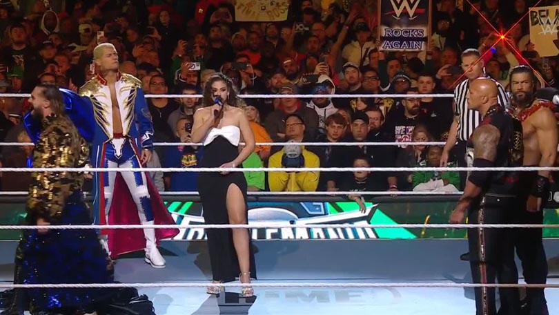 Seth Rollins & Cody Rhodes vs. The Rock & Roman Reigns