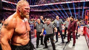 Spekulace o možné účasti Brocka Lesnara na WWE Elimination Chamber