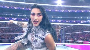 SPOILER ze zápasu Jade Cargill (c) vs. Rhea Ripley na WrestleManii 42