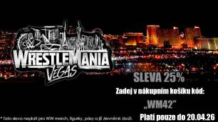 WrestlingShop: Speciální WrestleMania 42 sleva!
