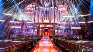 Plán WWE pro výstavbu a odhalení entrance setu WrestleManie 42