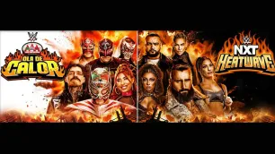 Finální karta a informace o vysílání dnešního prémiového live eventu WWE NXT Heatwave a show AAA Ola de Calo