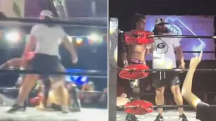 AJ Styles překvapil na nezávislé show a zachránil svého syna Averyho
