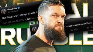 Reakce Finna Bálora na neúčast v Royal Rumble zápase