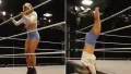 Tiffany Stratton si během tréninku ve WWE Performance Center málem zlomila krk