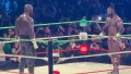 Oba Femi poslal Omose přes horní lano na WWE Worlds Collide