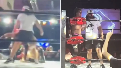 AJ Styles překvapil na nezávislé show a zachránil svého syna Averyho