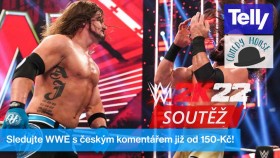  Česky komentovaná show RAW se soutěží o WWE 2K22 dnes na Comedy House