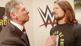 AJ Styles prozradil, co mu Vince McMahon řekl po jeho prvním zápase ve WWE