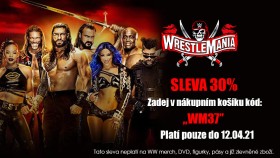 WrestlingShop: Speciální WrestleMania 37 sleva!