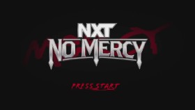 Finální karta zápasů pro dnešní event WWE NXT No Mercy