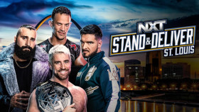 Finální karta zápasů pro sobotní prémiový live event WWE NXT Stand & Deliver