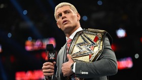 Po vítězství Codyho Rhodese na WM 40 byl změněn design WWE titulu