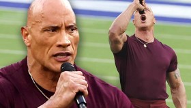 Dwayne „The Rock” Johnson otevřel Super Bowl s promem jako z WWE