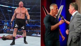 Proti nápadům Shanea McMahona pro Royal Rumble Match byl i Brock Lesnar