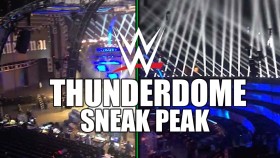 Nový pohled na WWE Thunderdome a první zápas s virtuálními fanoušky