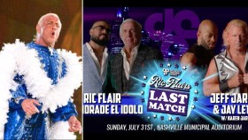 Dostal Jeff Jarrett povolení od WWE zúčastnit se posledního zápasu Rica Flaira?