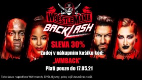 WrestlingShop: Speciální WrestleMania Backlash sleva!