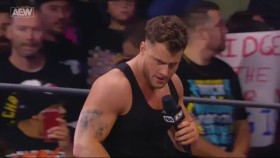 MJF řekl v ringu AEW, že „miluje WWE”, Karta pro AEW Rampage