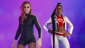 Becky Lynch & Bianca Belair vstupují na ostrov ve hře Fortnite