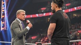 Roman Reigns během konfrontace s Codym Rhodesem zmínil také AEW