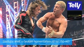 Pozvánka na dnešní premiérový díl show WWE RAW s českým komentářem na STRIKETV