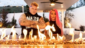 Eva Marie a „Nový Brock Lesnar” sledovali Royal Rumble na společné párty 