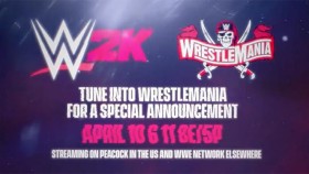 Videohra WWE 2K22 už zřejmě klepe na dveře. Dojde k jejímu odhalení na WrestleManii 37?