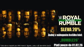 WrestlingShop: Speciální WWE Royal Rumble 2026 sleva!