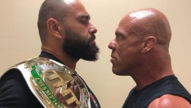 Kurt Angle naznačil titulový zápas s hvězdou AEW