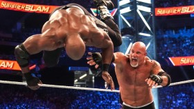 Goldberg je v pozici, kdy může prohrávat, Info o zápase Brocka Lesnara a Bobbyho Lashleyho