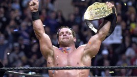 Záběr na Chrise Benoita ve vysílání show RAW, Ladder Match v příští show