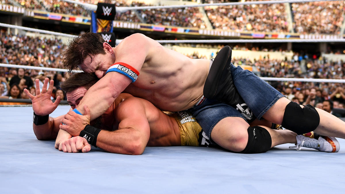 WrestleMania 39 Night 1 - Austin Theory vs. John Cena