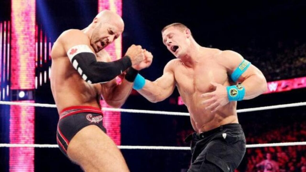 Cesaro vs. John Cena