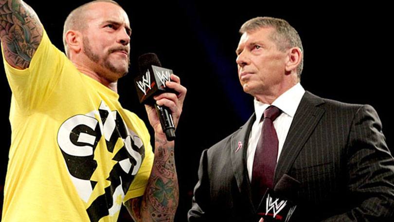 CM Punk & Vince McMahon