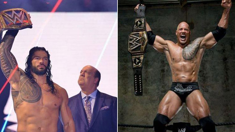 Roman Reigns & The Rock (Foto: WWE)