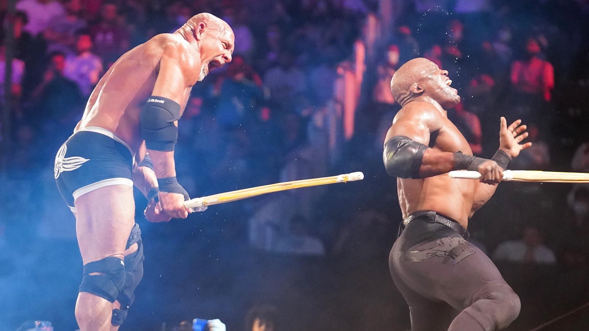 Goldberg vs. Bobby Lashley