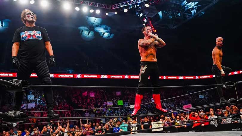Sting, CM Punk & Darby Allin