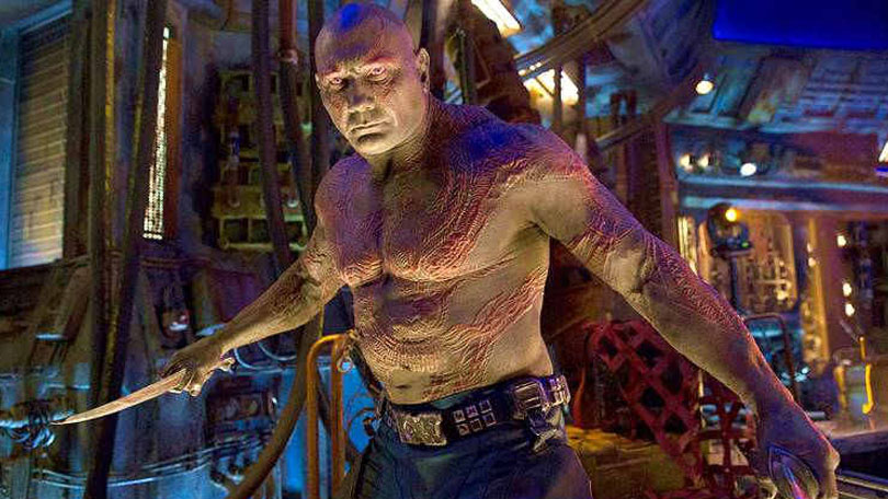 Batista jako Drax the Destroyer
