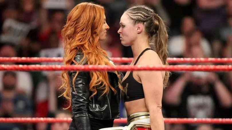 Becky Lynch vs. Ronda Rousey