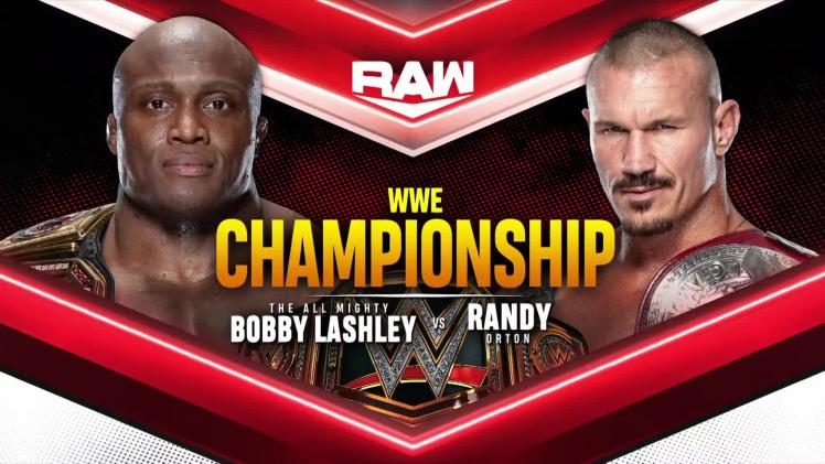 Bobby Lashley vs. Randy Orton