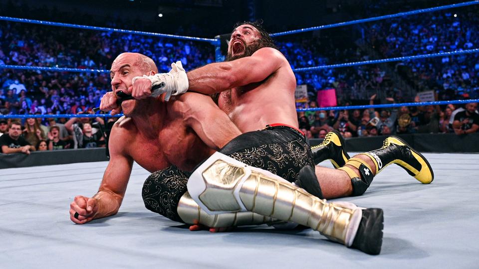 Cesaro vs. Seth Rollins