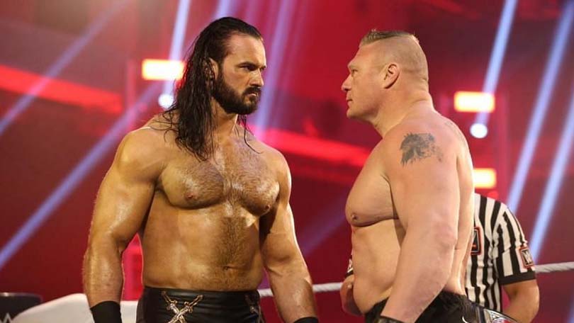 Drew McIntyre vs. Brock Lesnar