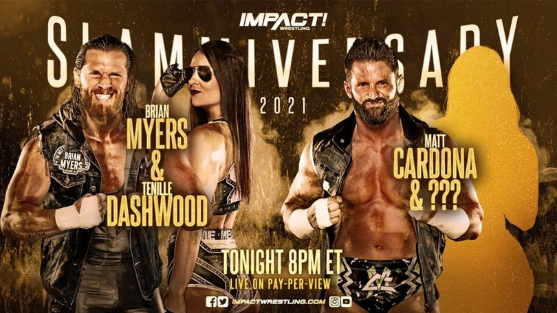 Brian Myers & Tenille Dashwood vs. Matt Cardona & ???