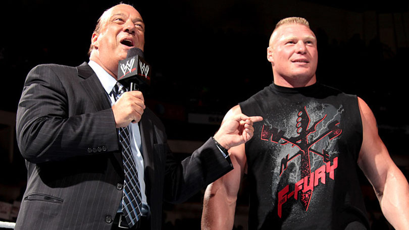 Paul Heyman & Brock Lesnar